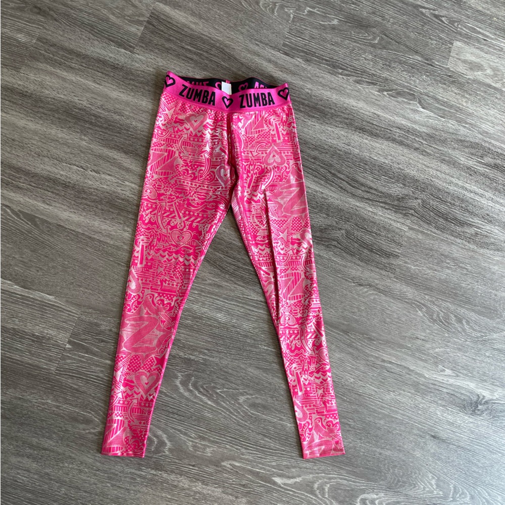COPY - ZUMBA Pink Shine leggings